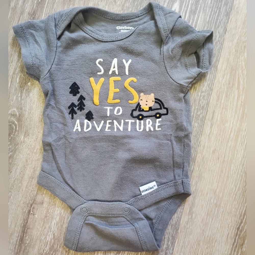 Gerber newborn onesie